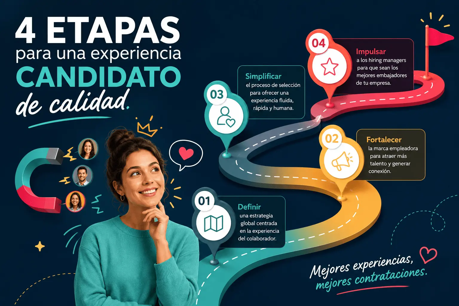 4 etpas para una experiencia